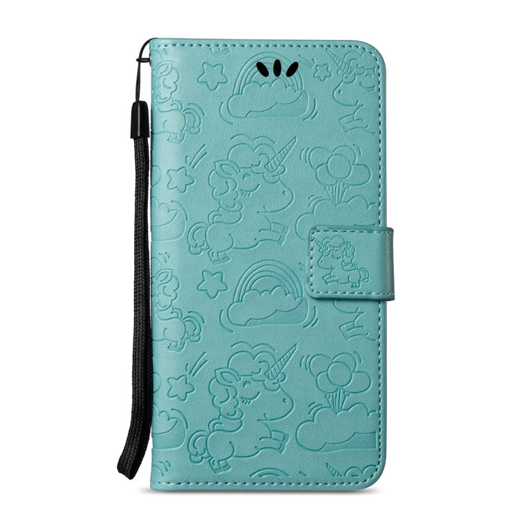 For Nokia N8 Pressed Horse Cloud Print Horizontal Flip Leather Case with Holder & Card Slots & Wallet & Lanyard