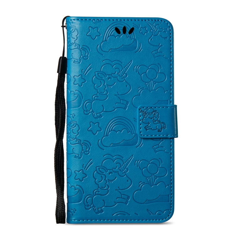 For Nokia N8 Pressed Horse Cloud Print Horizontal Flip Leather Case with Holder & Card Slots & Wallet & Lanyard