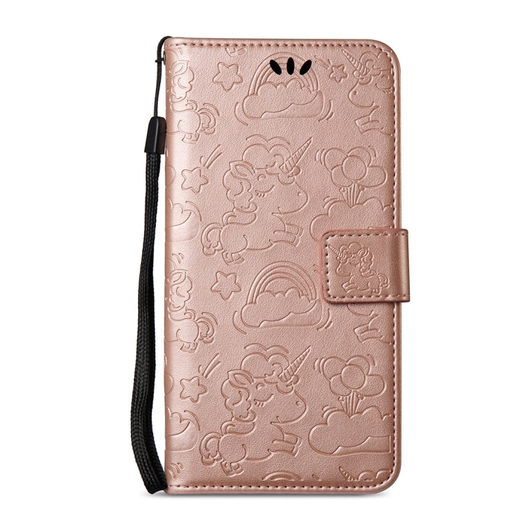 For Nokia N8 Pressed Horse Cloud Print Horizontal Flip Leather Case with Holder & Card Slots & Wallet & Lanyard