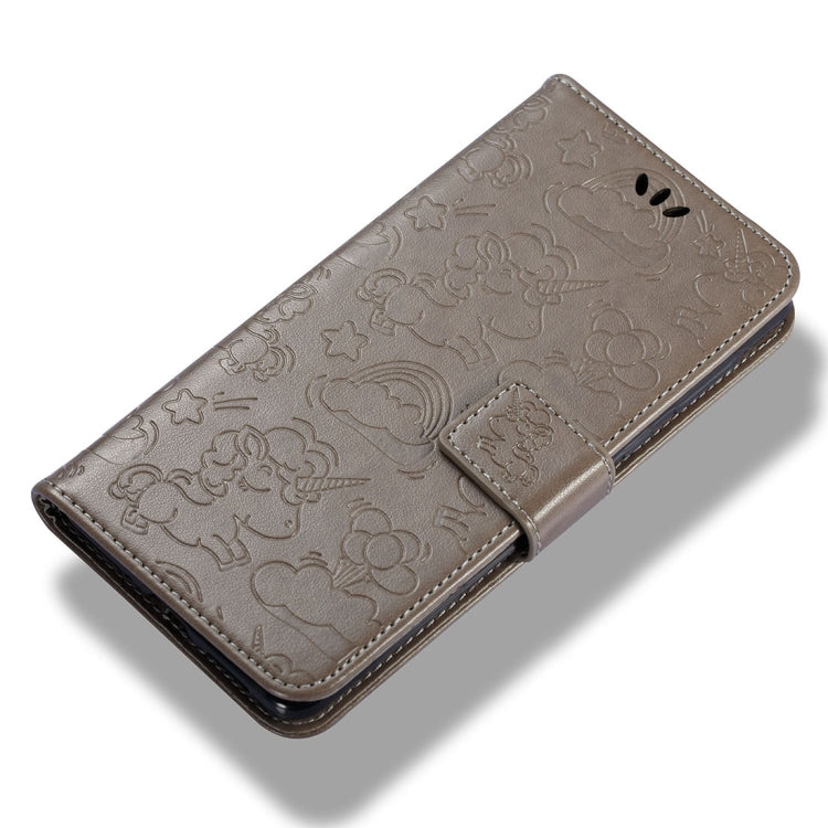 For Nokia N8 Pressed Horse Cloud Print Horizontal Flip Leather Case with Holder & Card Slots & Wallet & Lanyard