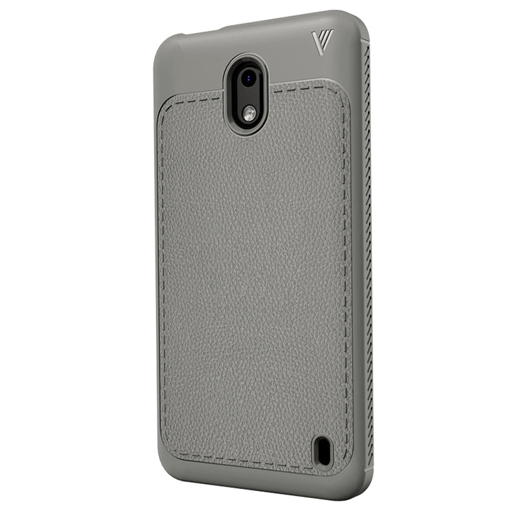 Lenuo Leshen Series for Nokia 2 TPU Litchi Texture Dropproof Protective Back Cover Case