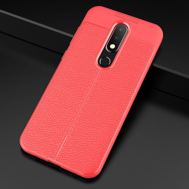 Litchi Texture TPU Protective Case for Nokia X6
