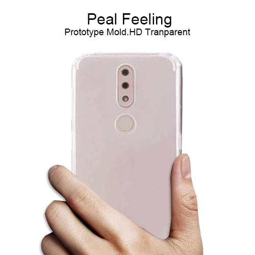 For Nokia 4.2 Four-Corner Shockproof Ultra-Thin Transparent TPU Case