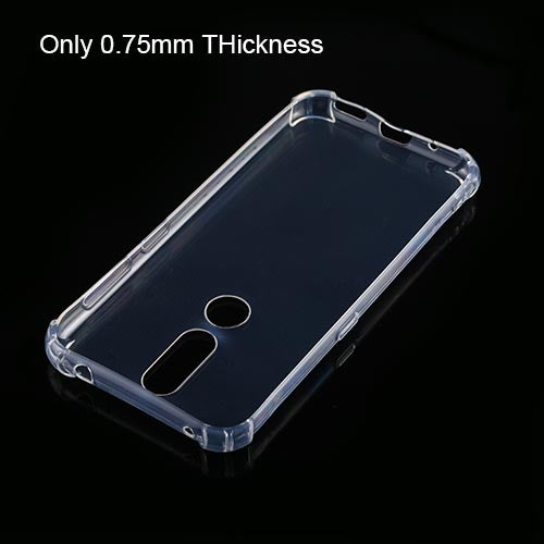 For Nokia 4.2 Four-Corner Shockproof Ultra-Thin Transparent TPU Case