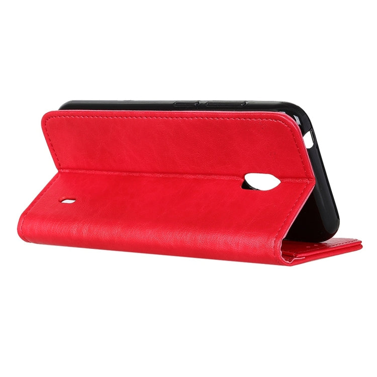 Magnetic Retro Crazy Horse Texture Horizontal Flip Leather Case for Nokia 2.2, with Holder & Card Slots & Wallet