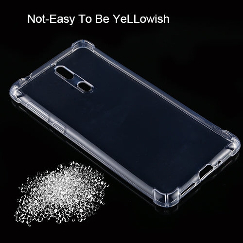 For Nokia 8 Four-Corner Shockproof Ultra-Thin Transparent TPU Case
