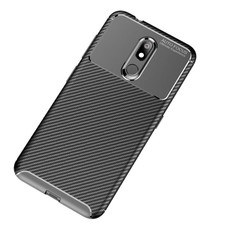 Carbon Fiber Texture Shockproof TPU Case for Nokia 3.2