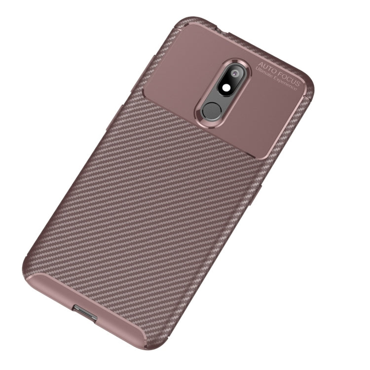 Carbon Fiber Texture Shockproof TPU Case for Nokia 3.2
