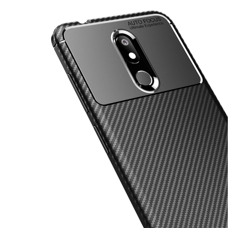 Carbon Fiber Texture Shockproof TPU Case for Nokia 3.2