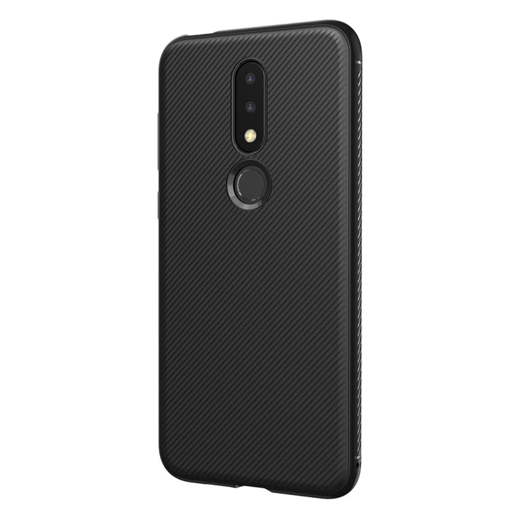 lenuo Leshen Series Stripe Texture TPU Case for Nokia X6 (2018)