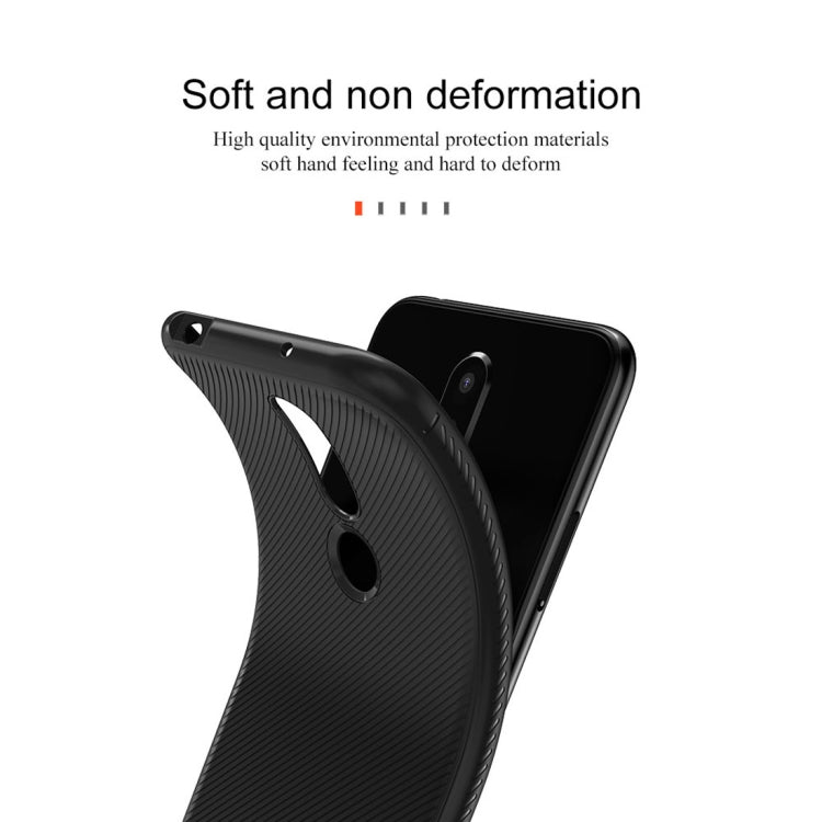 lenuo Leshen Series Stripe Texture TPU Case for Nokia X6 (2018)