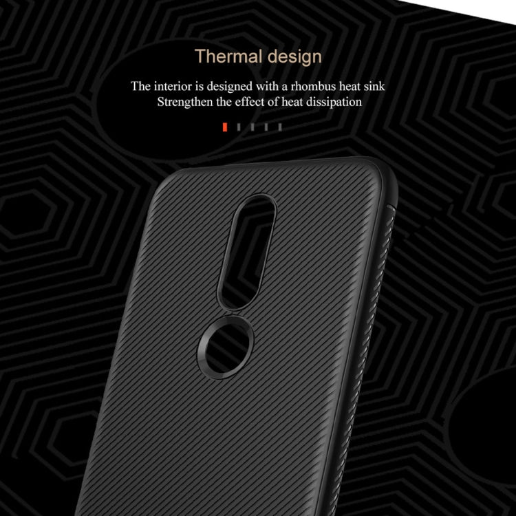 lenuo Leshen Series Stripe Texture TPU Case for Nokia X6 (2018)