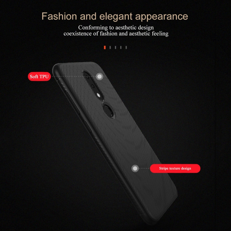 lenuo Leshen Series Stripe Texture TPU Case for Nokia X6 (2018)