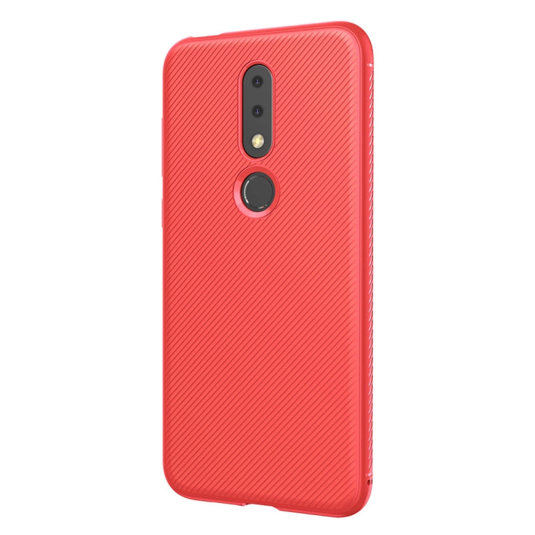 lenuo Leshen Series Stripe Texture TPU Case for Nokia X6 (2018)