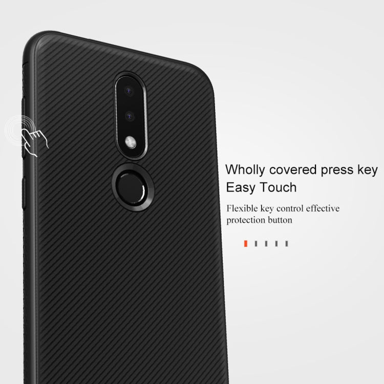 lenuo Leshen Series Stripe Texture TPU Case for Nokia X6 (2018)