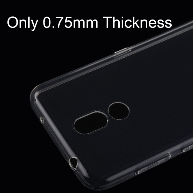 0.75mm Ultrathin Transparent TPU Soft Protective Case for Nokia 3.2