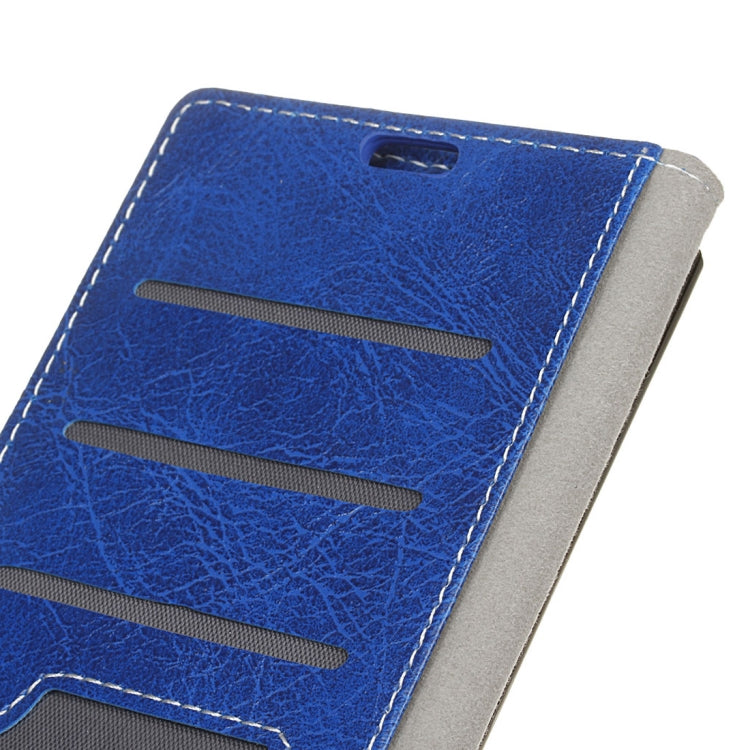 Retro Crazy Horse Texture Horizontal Flip Leather Case for Nokia X6 / 6.1 Plus, with Holder & Card Slots & Wallet & Photo Frame