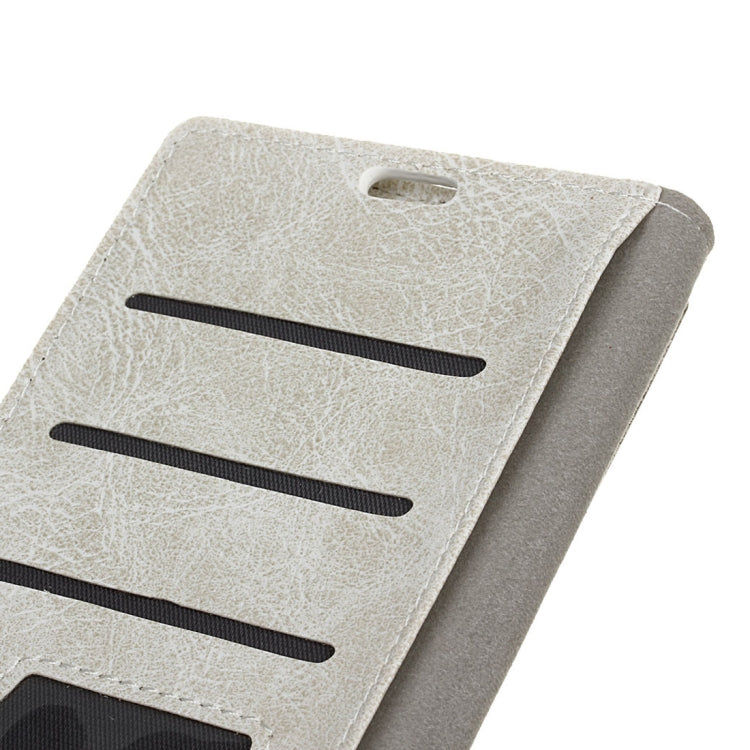 Retro Crazy Horse Texture Horizontal Flip Leather Case for Nokia X6 / 6.1 Plus, with Holder & Card Slots & Wallet & Photo Frame