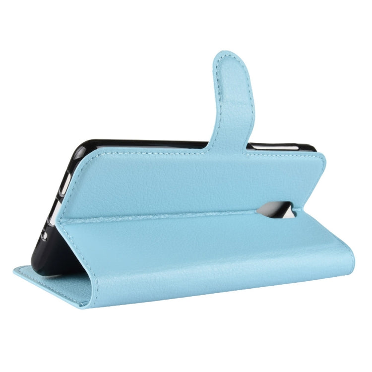 Litchi Texture Horizontal Flip Leather Case for Nokia 3.1, with Wallet & Holder & Card Slots