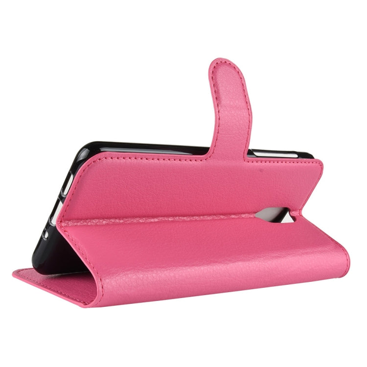 Litchi Texture Horizontal Flip Leather Case for Nokia 3.1, with Wallet & Holder & Card Slots