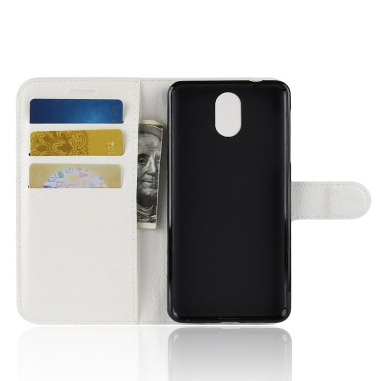 Litchi Texture Horizontal Flip Leather Case for Nokia 3.1, with Wallet & Holder & Card Slots