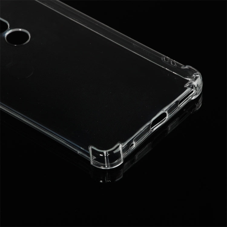 Shockproof TPU Protective Case for Nokia 6.1 / 6 (2018) (Transparent)