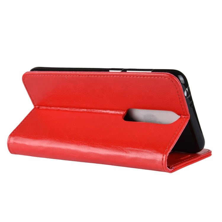 Crazy Horse Texture Horizontal Flip Leather Case for Nokia 5.1 Plus(X5), with Wallet & Holder & Card Slots