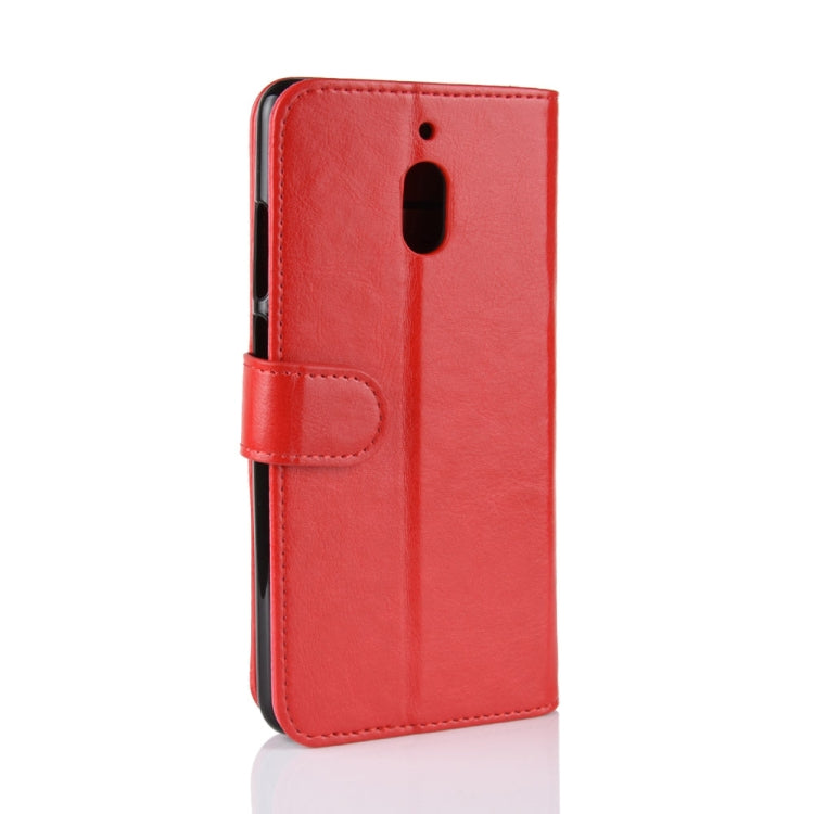 PU + TPU Crazy Horse Texture Horizontal Flip Leather Case for Nokia 2.1, with Wallet & Holder & Card Slots