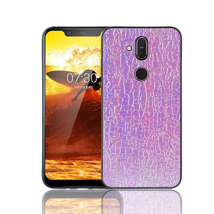 Magic Color PU + TPU Protective Case for Nokia 8.1
