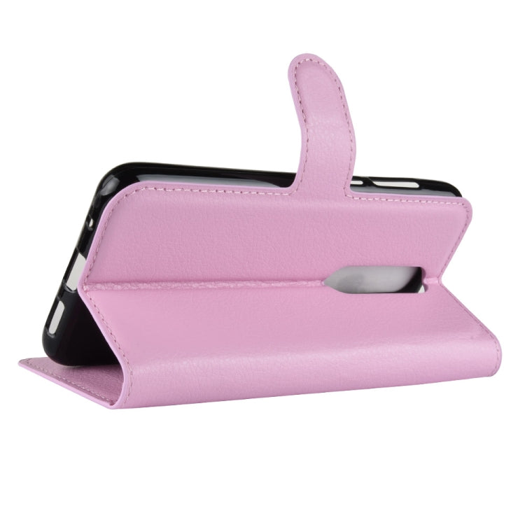 Litchi Texture Horizontal Flip Leather Case for Nokia 5.1 Plus (X5), with Wallet & Holder & Card Slots