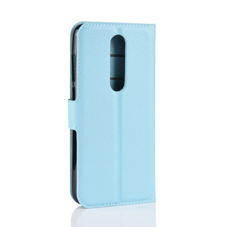 Litchi Texture Horizontal Flip Leather Case for Nokia 5.1 Plus (X5), with Wallet & Holder & Card Slots