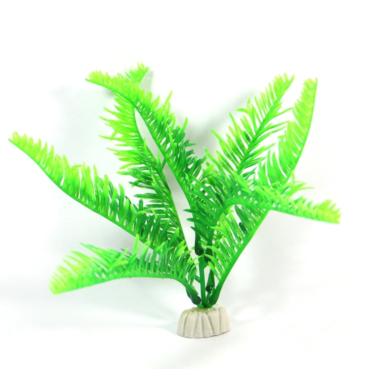 Artificial Tree Plant Grass Figurines Miniatures Aquarium Fish Tank Landscape, Small Size: 12.0 x 17.0cm