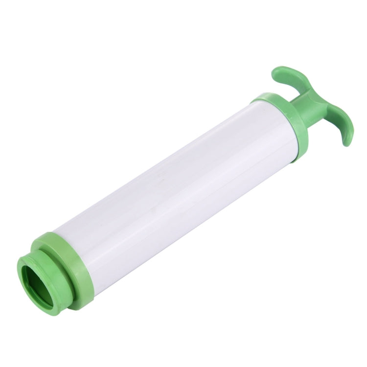 Mini Portable Manual Plastic Pump Inflator, Random Color Delivery