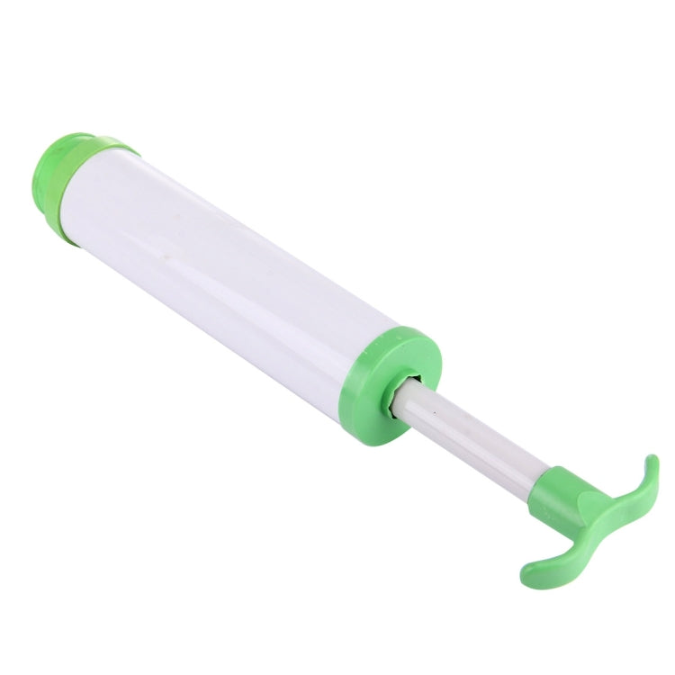 Mini Portable Manual Plastic Pump Inflator, Random Color Delivery