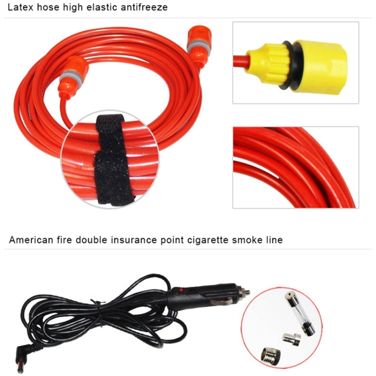 LEJA HL-25L Outdoor Multi-function Electric Car Washing Machine Vehicle Automatic Washing Tools, Water Storage: 25L, AC 220V(Yellow)