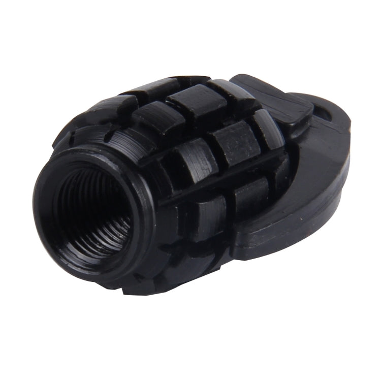 4 PCS Universal Grenade Shaped Car Tire Valve Caps