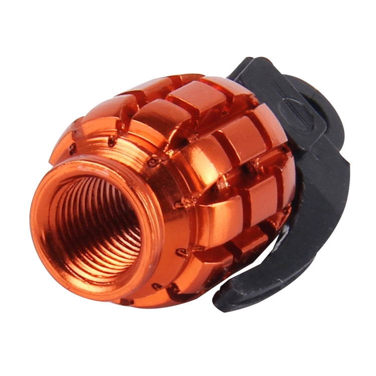 4 PCS Universal Grenade Shaped Car Tire Valve Caps