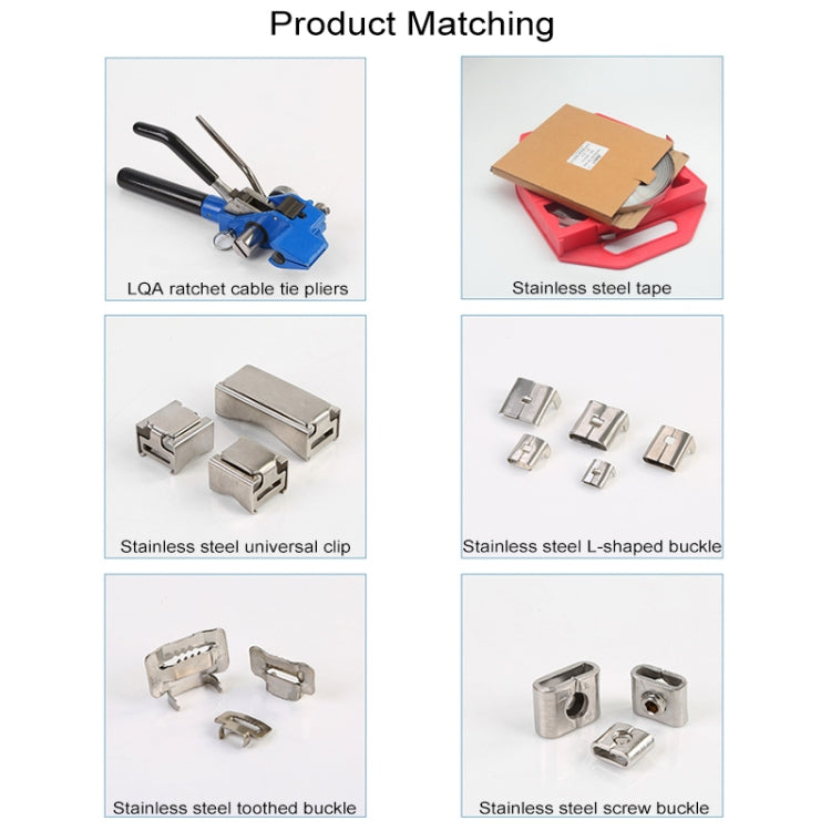 Zip Tie Automatic Tension Cut off Gun Special Pliers Fastening Tool for Stainless Steel Cable Tie with a Width of 4.6-25mm