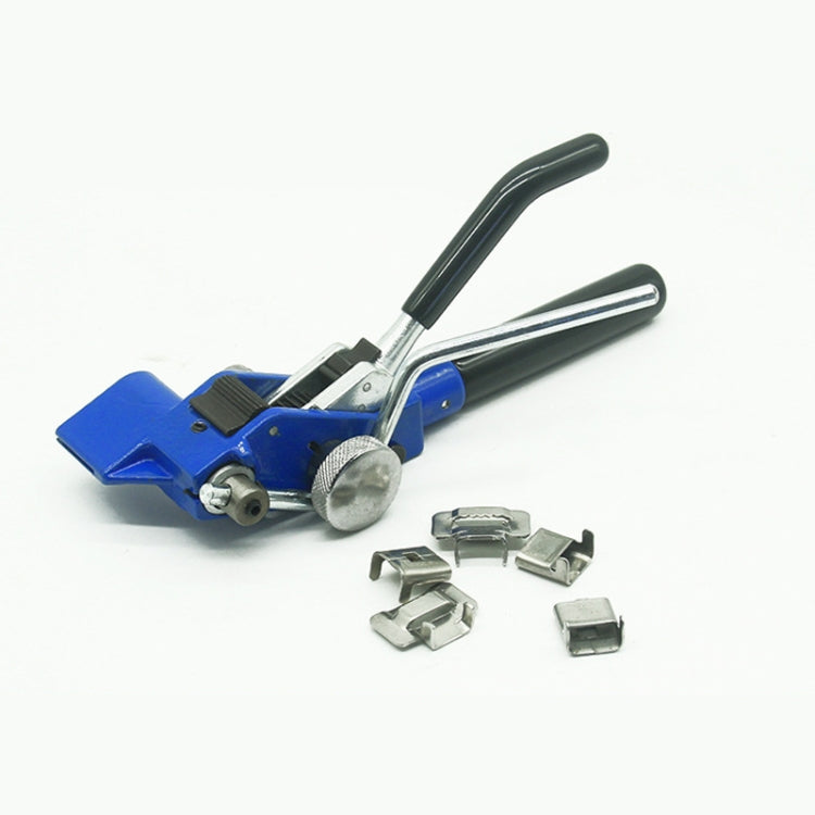 Stainless Steel Zipper Cable Ties Pliers Tool Tension Trigger Action Cable Gun with Cutter