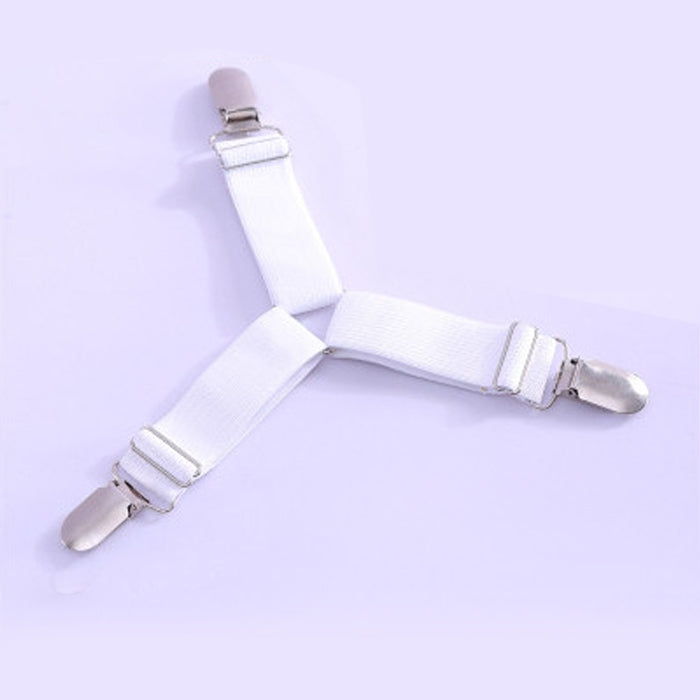 4 PCS Adjustable Bedspread Tablecloth Curtain Sofa Cover Holder Tent Metal Fixed Clips