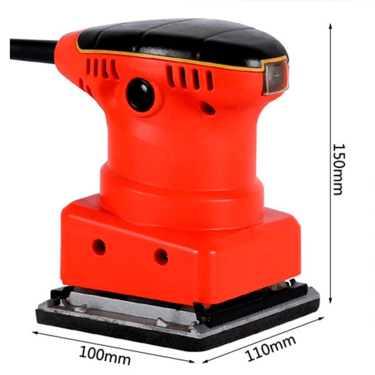 Square Electric Flat Sander for Wall, Wood, Paint, Sanding and Polishing Machine, Sandpaper Machine