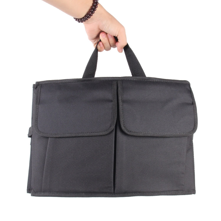 Car Back Seat Hanger Car Headrest Bag, Size: 38.7*28*3cm(Black)