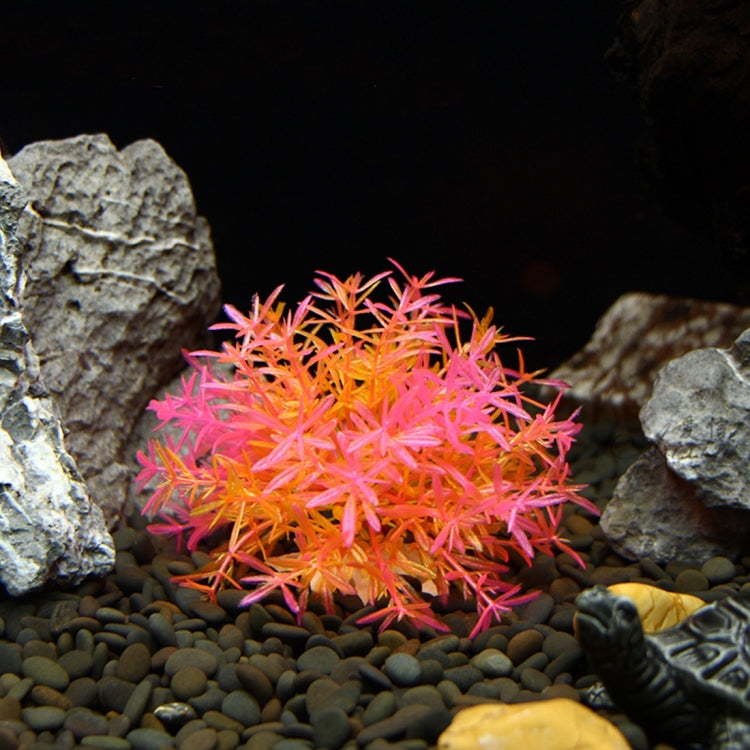 Aquarium Ornament Aquatic Simulation Plant Fish Tank Decoration Artificial Water Grass, Size: 9.0 x 11.0cm