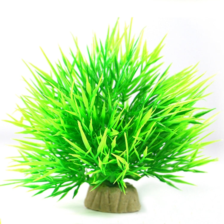 Aquarium Ornament Aquatic Simulation Plant Fish Tank Decoration Artificial Water Grass, Size: 10.0x10.0cm
