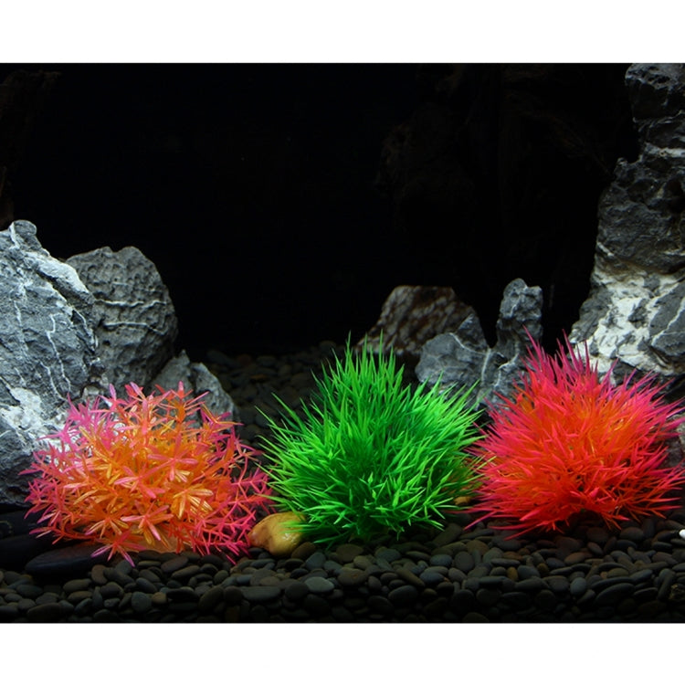 Aquarium Ornament Aquatic Simulation Plant Fish Tank Decoration Artificial Water Grass, Size: 10.0x10.0cm