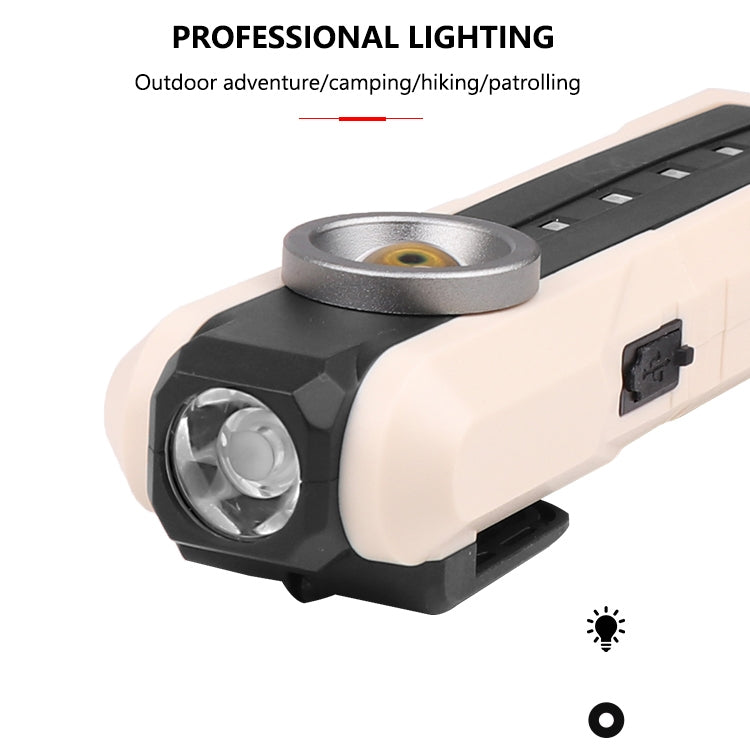 1902C 3 Lighting Mode Flashlight Rechargeable Lantern Disinfection Light UVA+UVC Antisepsis Lamp