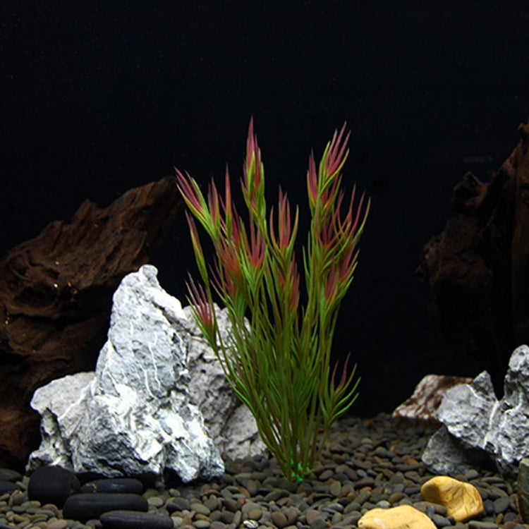 Artificial Tree Plant Grass Figurines Miniatures Aquarium Fish Tank Landscape, Size: 23.0 x 7.0cm