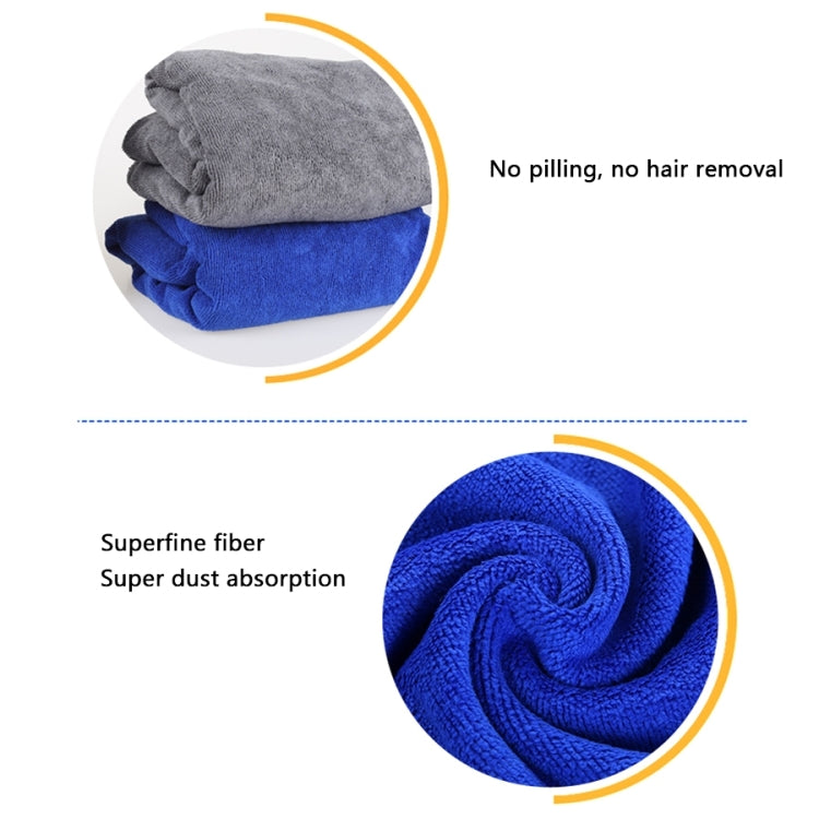 Bluefield Quick-drying Microfiber Summer Bath Towel Sand Beach Towel, Size: 130 x 75cm(Grey)