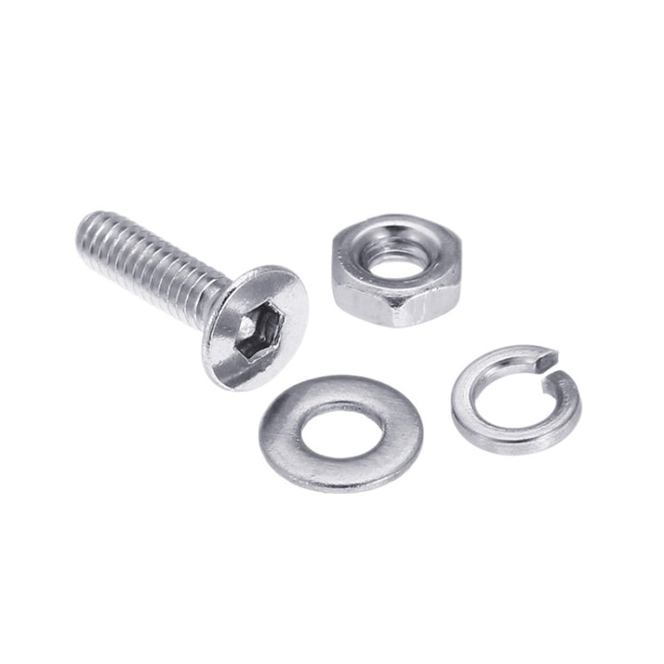 600 PCS M2 304 Stainless Steel Hex Socket