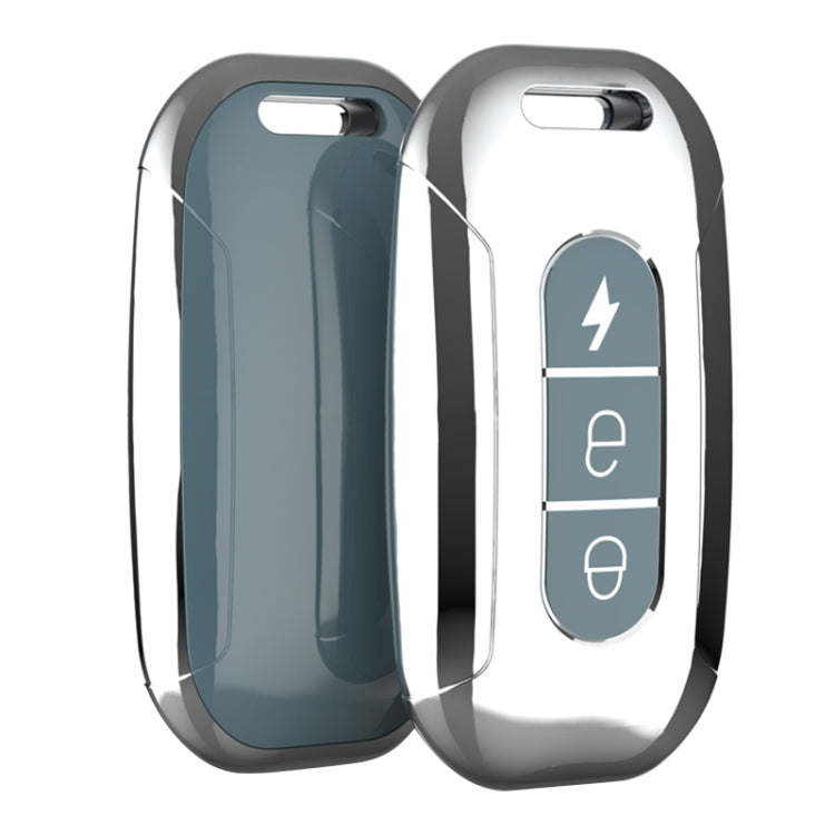 Electric Vehicle Key Electroplated TPU Case For AIMA C